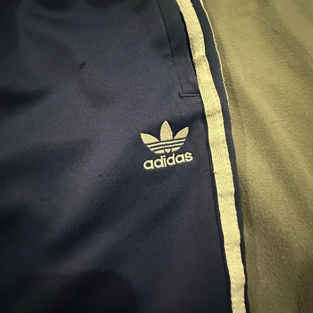 Adidas Originals Trefoil Joggers Mens M Blue Adicolor Superstar SST Track Stripe